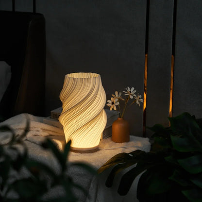 Serene Wavecrest Masa Lambası